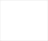 a white square on a black background